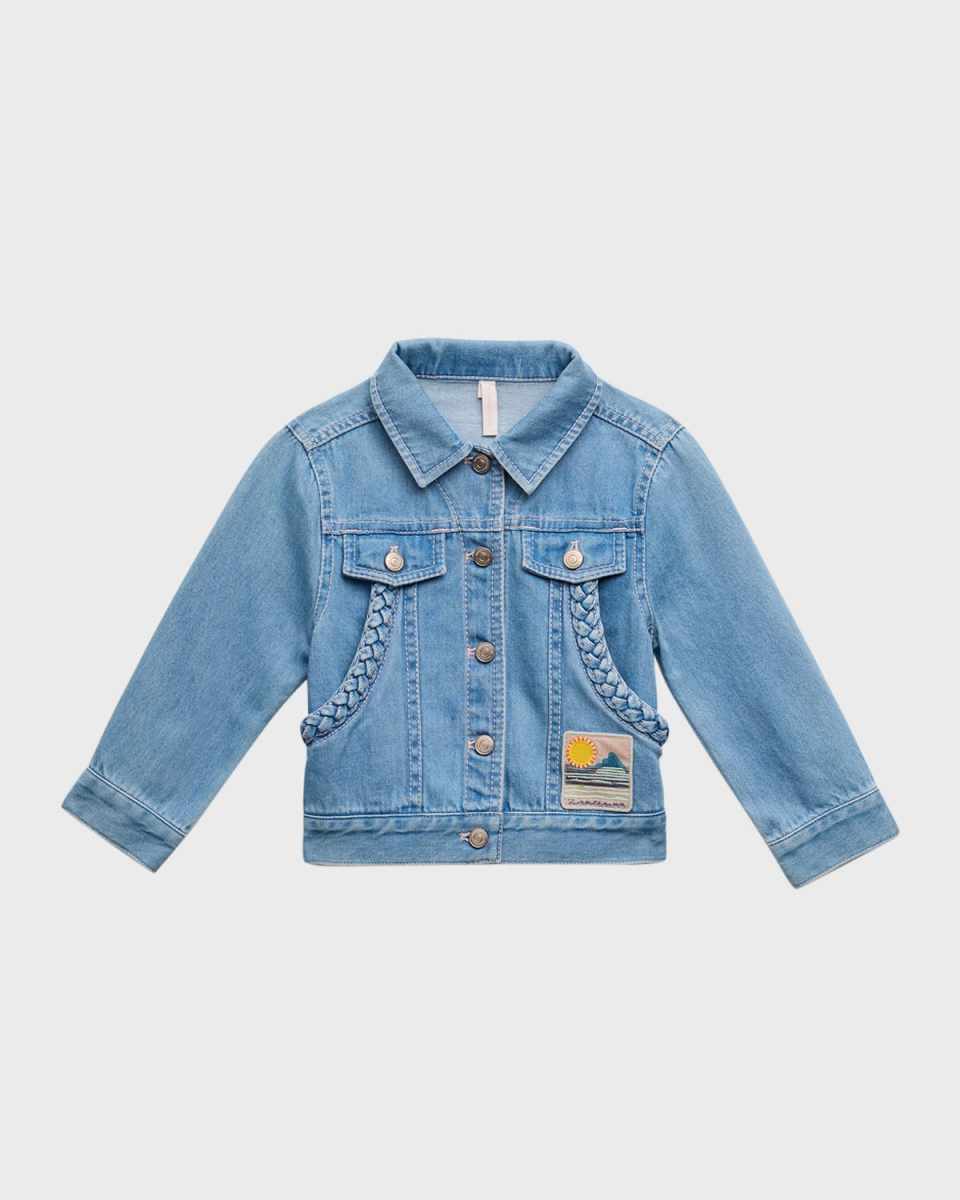 Girl's August Denim Jacket, Size 4-12